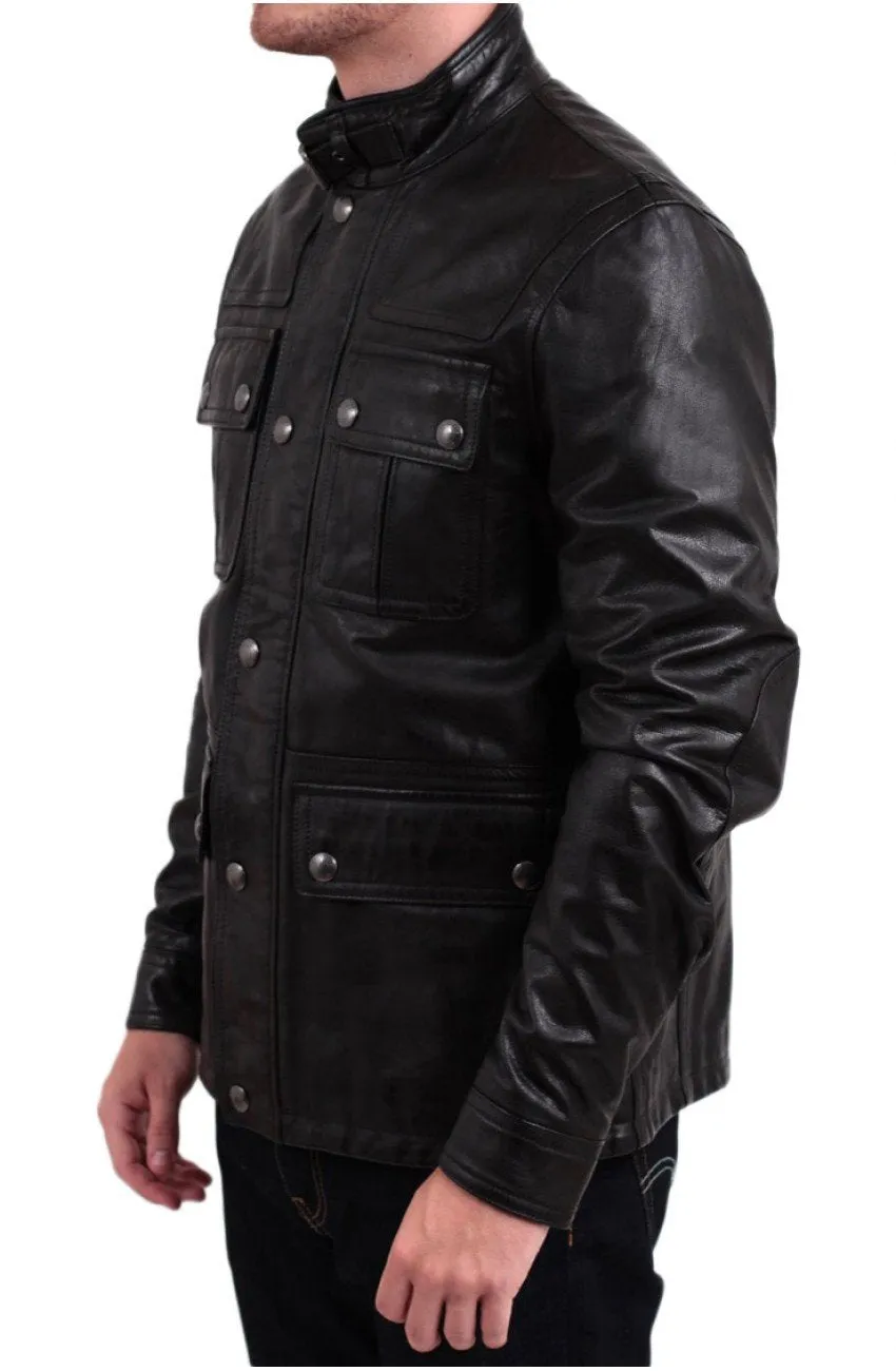 24 Live another Day Leather Jack Bauer Jacket