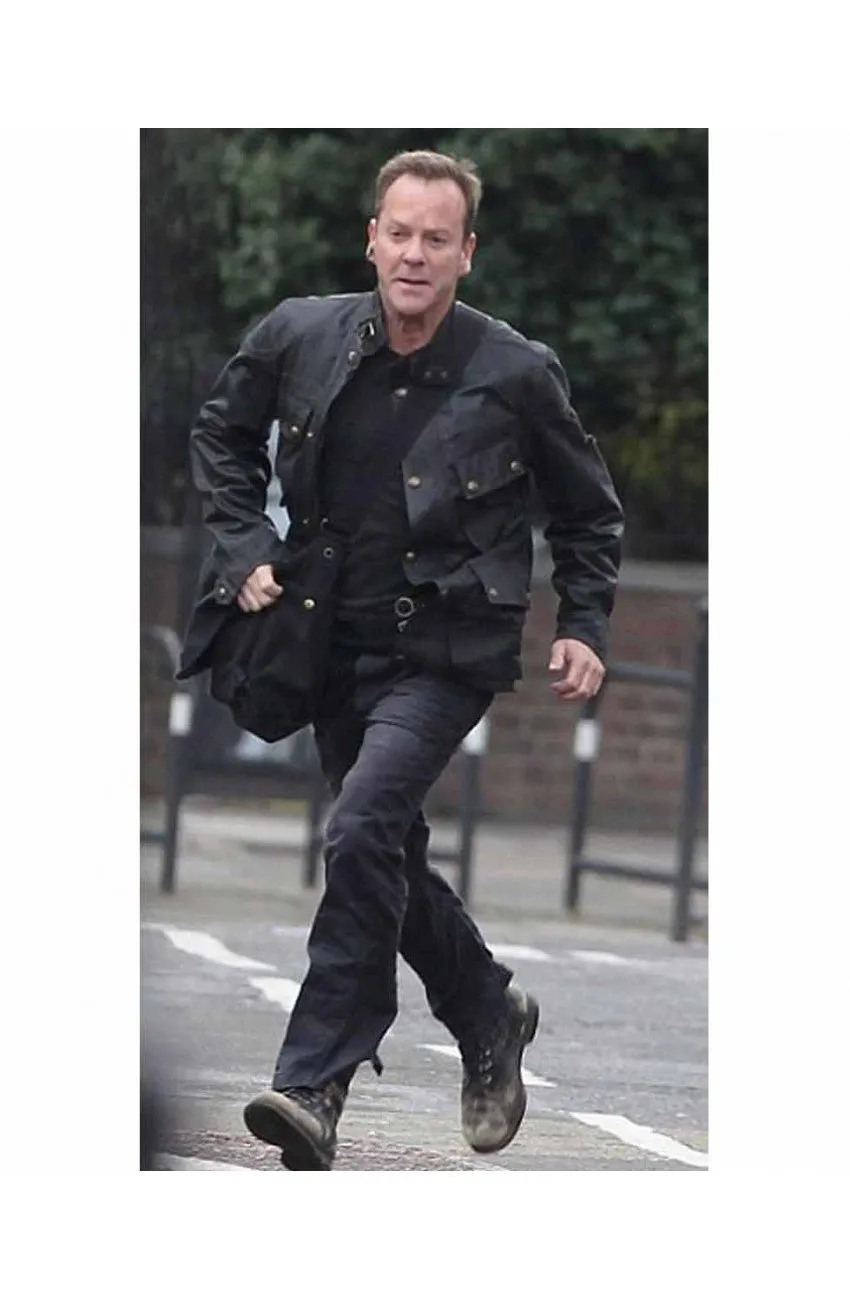 24 Live another Day Leather Jack Bauer Jacket