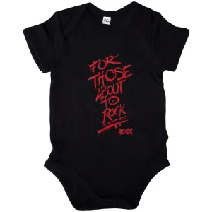 AC/DC Kids Baby Grow: For Those About To Rock