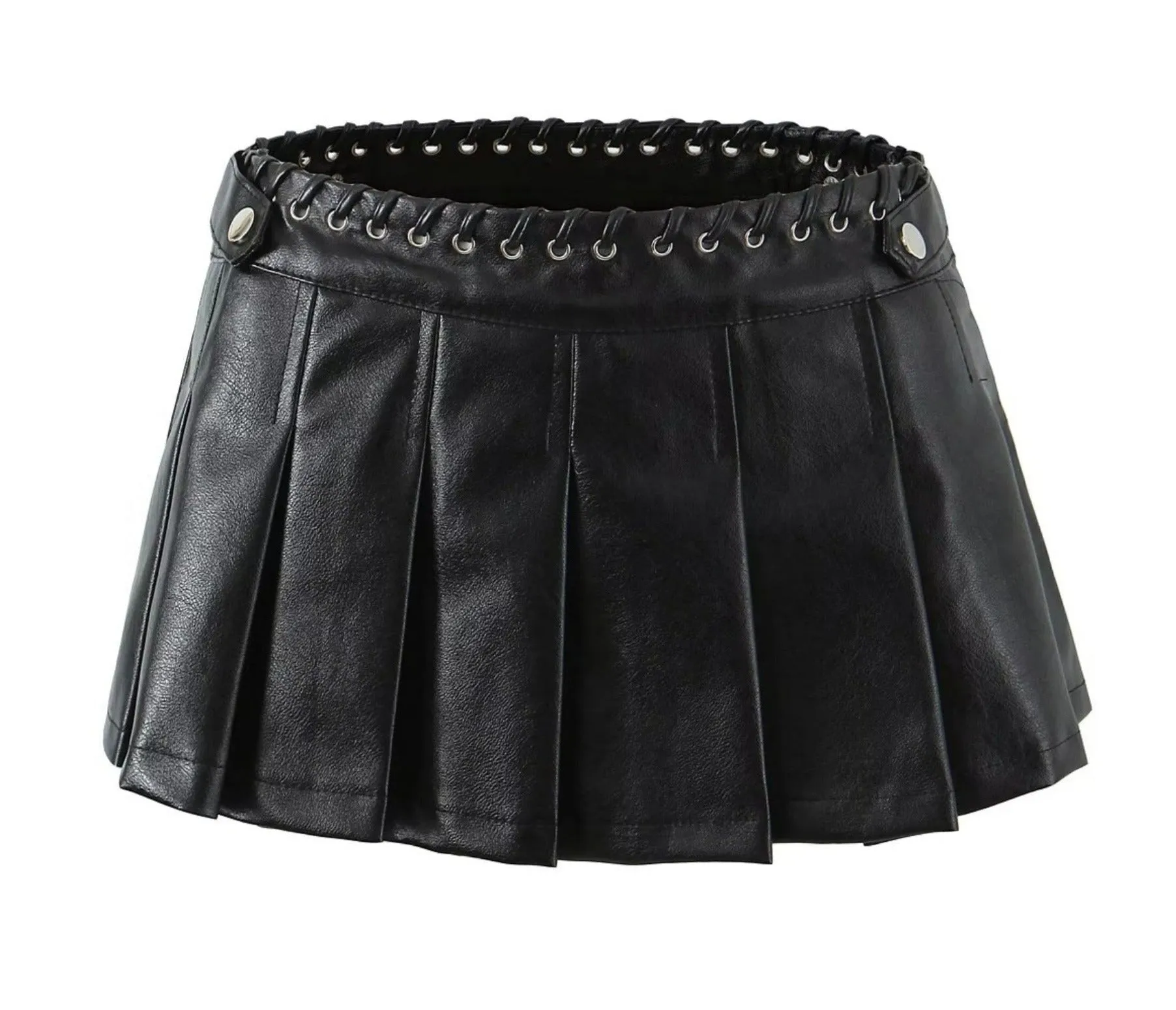 Alex Pleated Mini Skirt