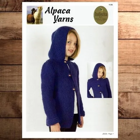 Alpaca Yarns Indiecita 1126- Kids Jacket