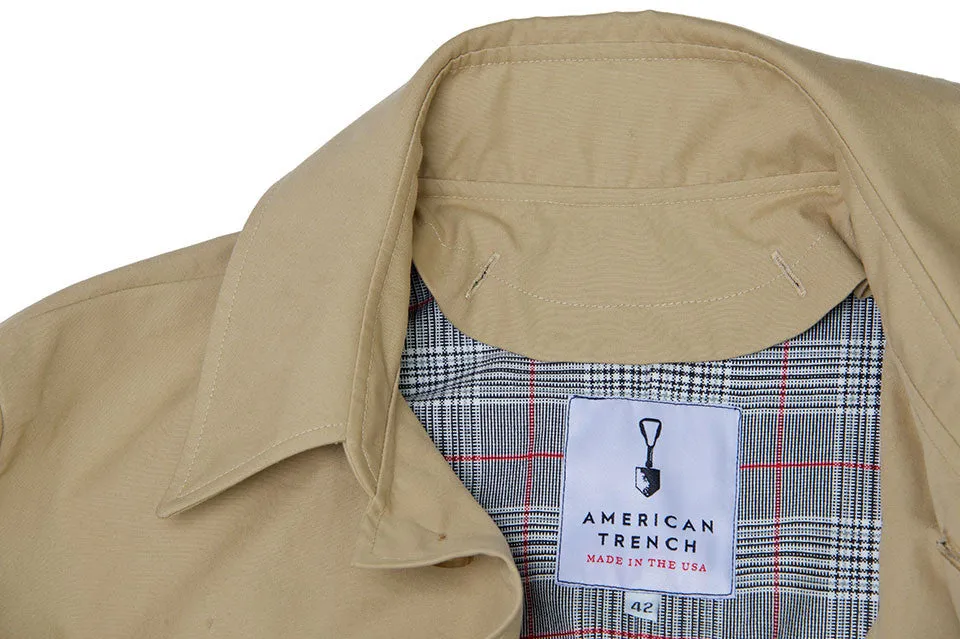 American Trench Coat in Khaki