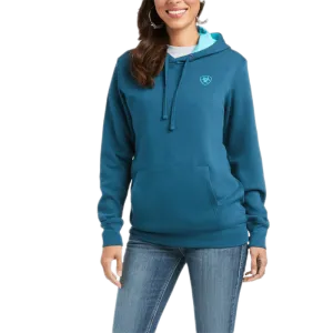 Ariat Women's REAL Arm Logo Eurasian Hoodie