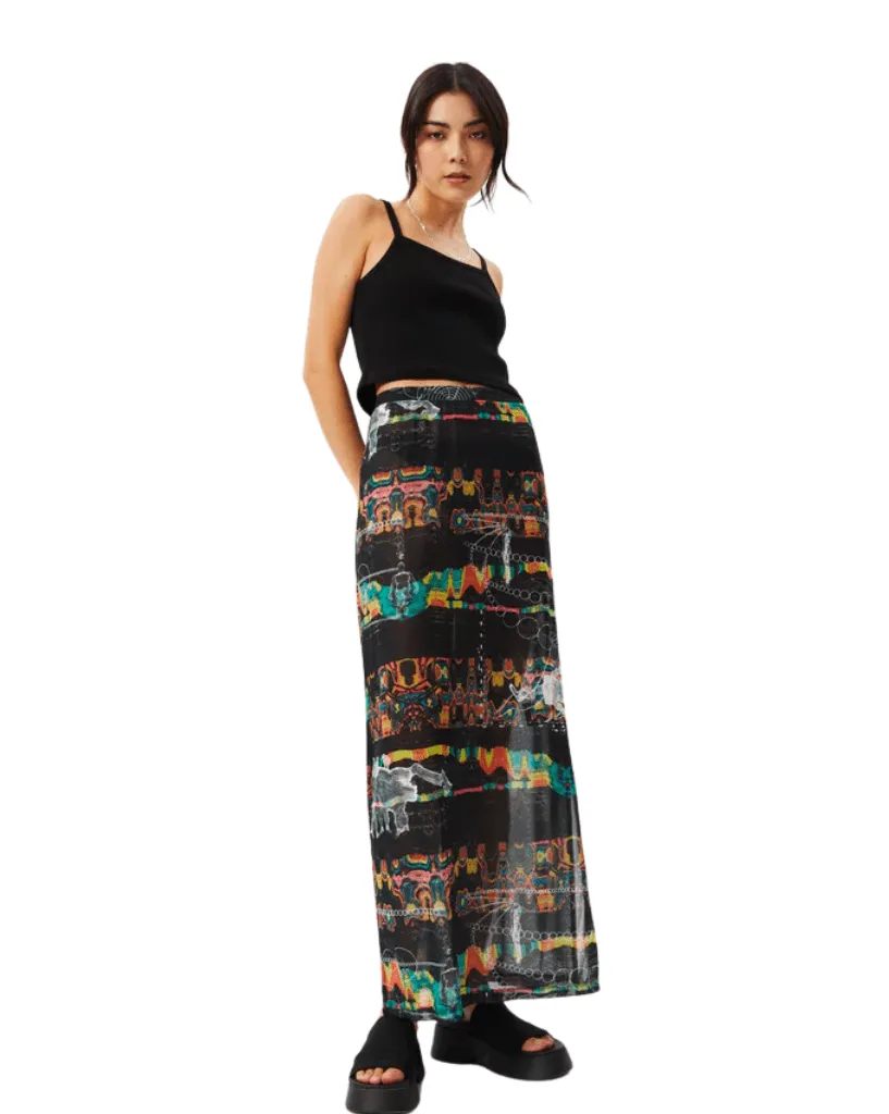 Astral - Sheer Maxi Skirt