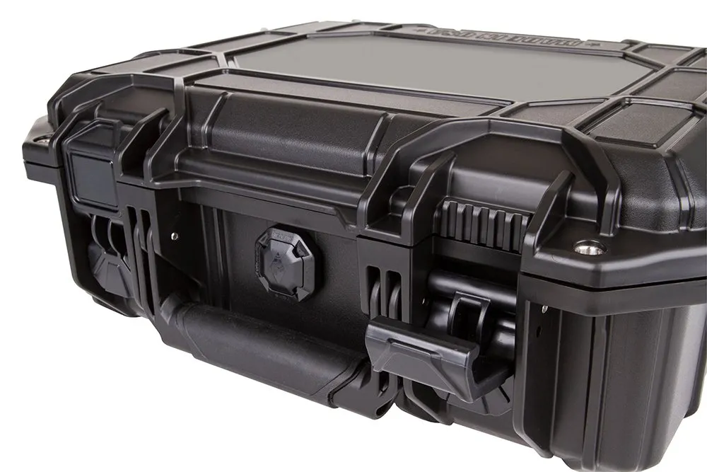 Atlas 12- Black Plastic Case (no foam) 13.3L x 11.35W x 5.15D inch