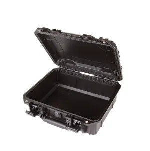 Atlas 12- Black Plastic Case (no foam) 13.3L x 11.35W x 5.15D inch