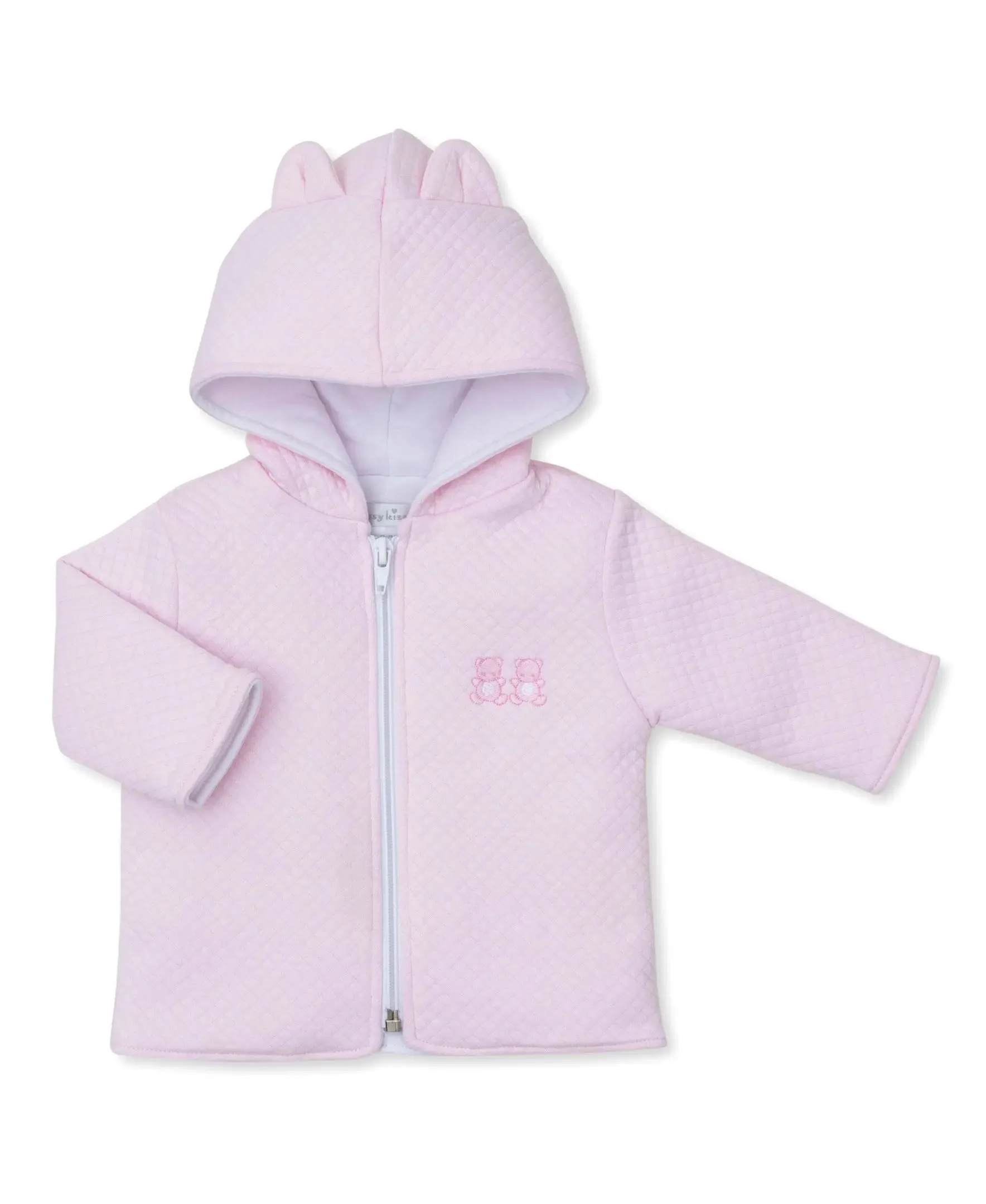 Baby Girls Jacquard Padded Jacket - Baby Bear Cub