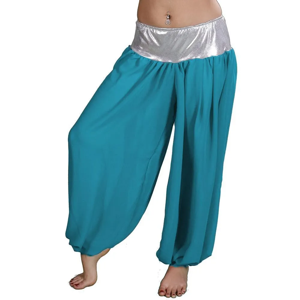 Belly Dance Chiffon Harem Pants | MAKO PANTALOONS