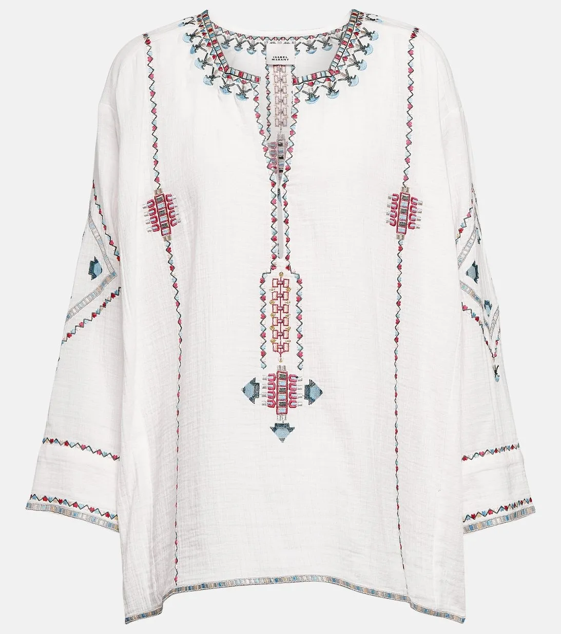 Blouse Clarisa with embroidery ISABEL MARANT, multicolored