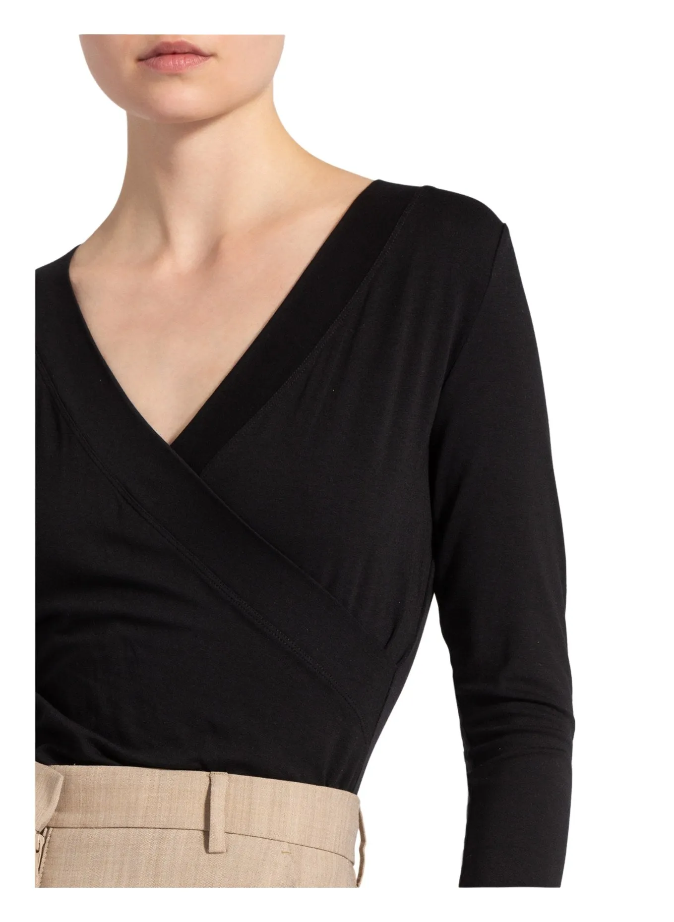 Blouse LAUREN RALPH LAUREN ALAYJA mit 3/4-Arm, black