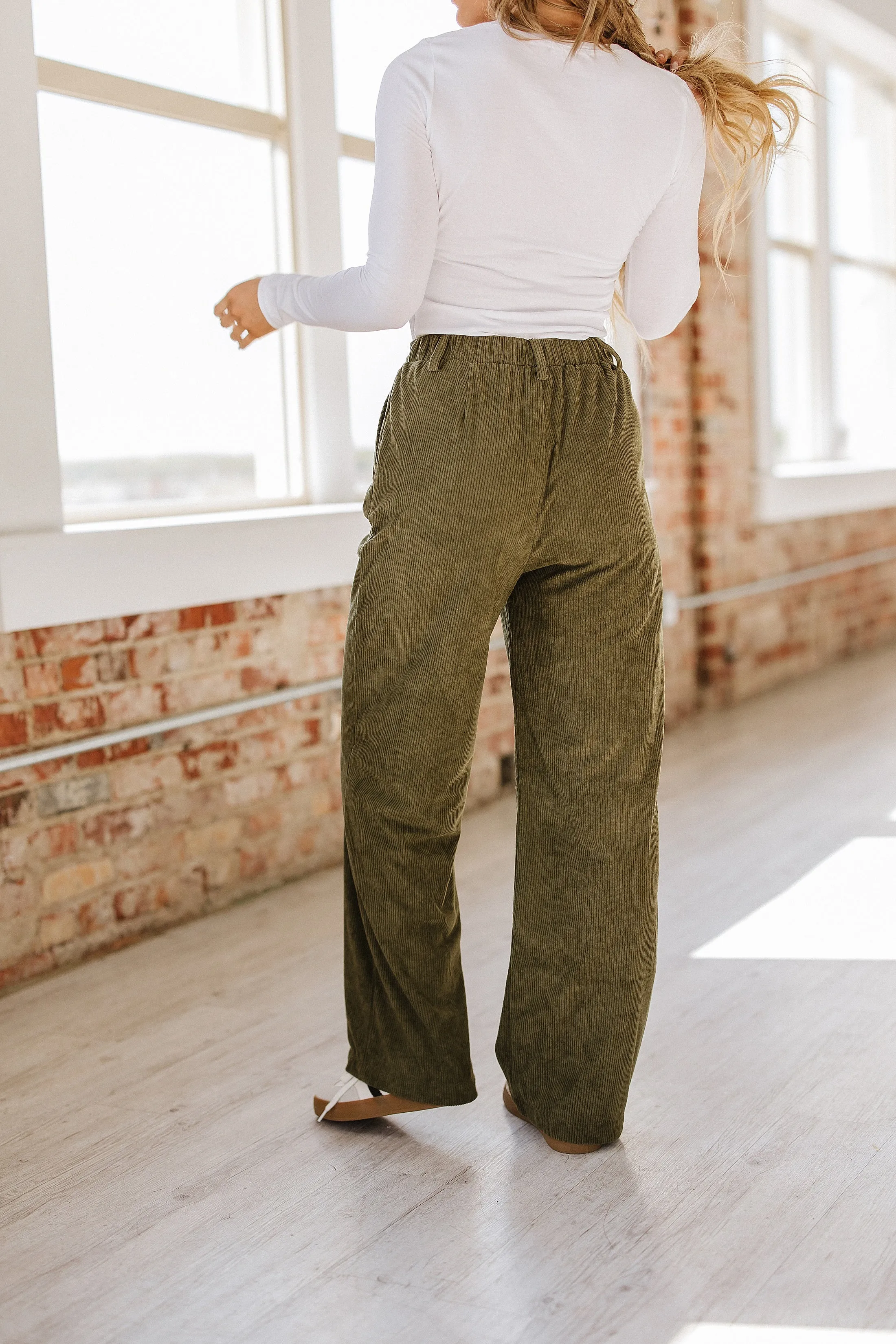 Bobbi Corduroy Trouser Pants