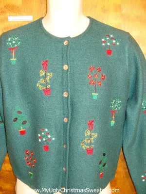 Boring Green Ugliest Bad Christmas Sweaters