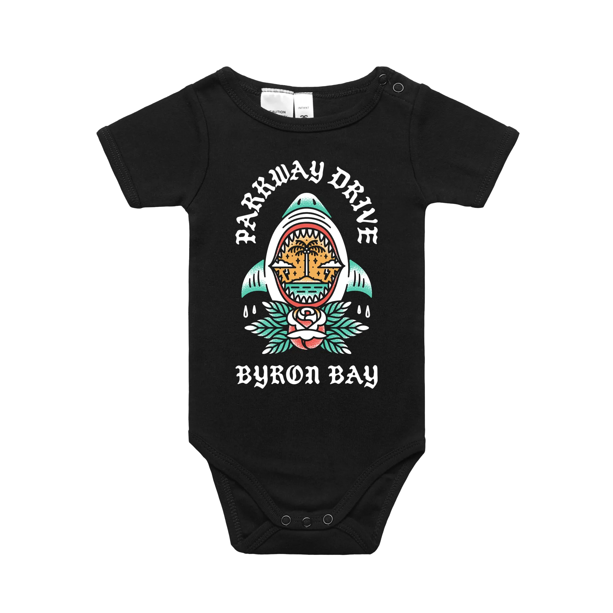 Byron Shark Baby One-Piece