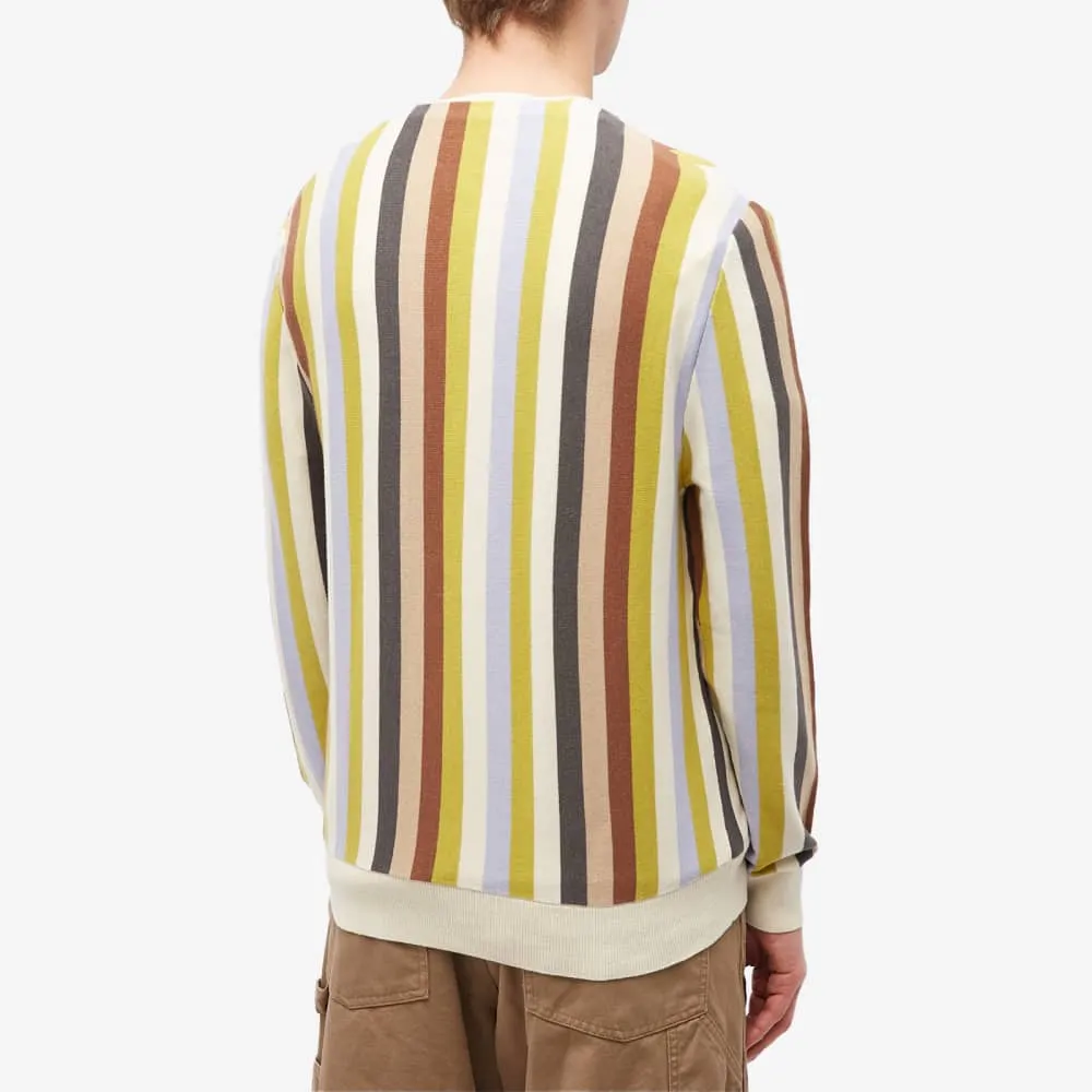 Checks Downtown Multi-Stripe Cardigan, Multicolor