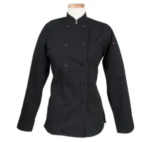 Chef Coat Women Blk SM