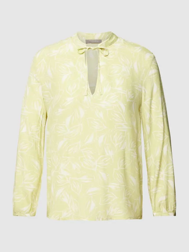 Christian Berg 3/4 Sleeve Shirt Blouse, Lime Green