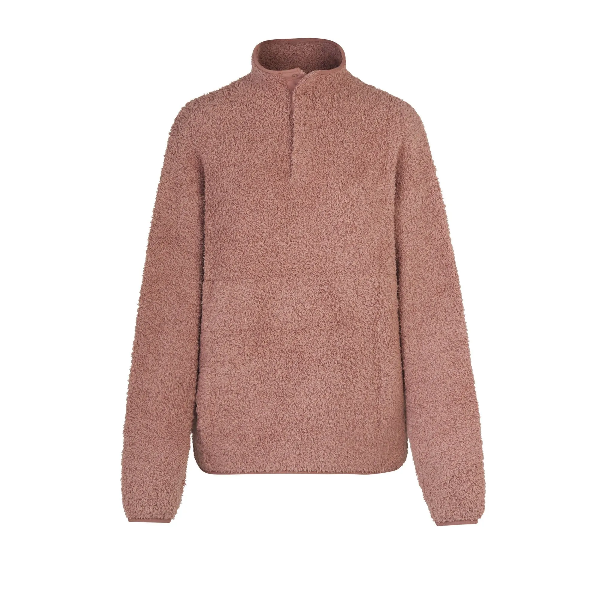 COZY KNIT PULLOVER | ROSE CLAY