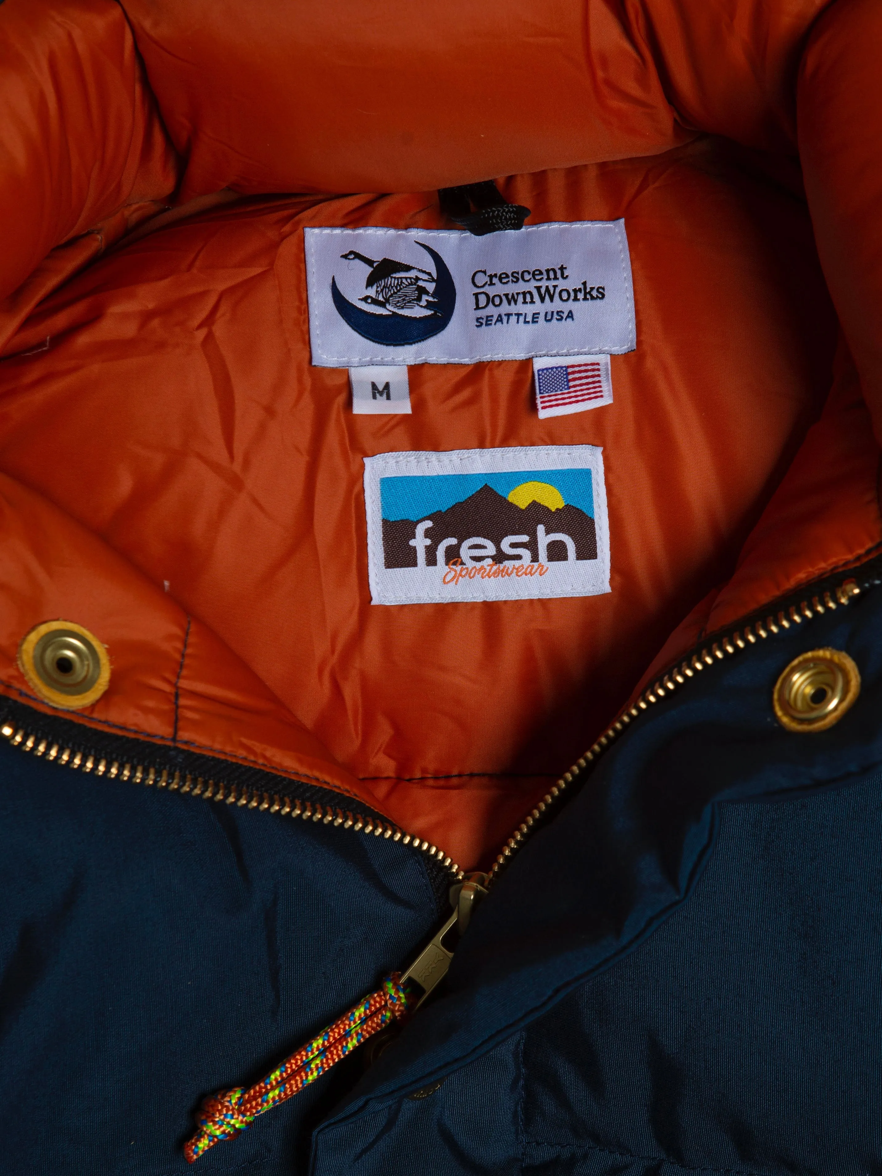 CRESCENT DOWN WORKS x FRESH Classico Down Parka