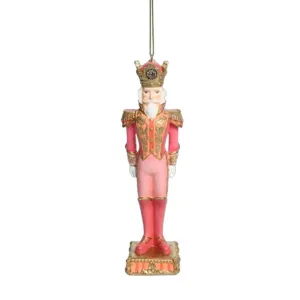 December Diamonds Pink Christmas Pink Nutcracker Ornament