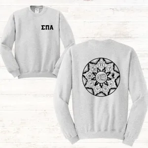 ELLA Crest Crewneck Sweater