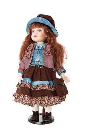 Ellis Island Porcelain Doll Collection - Sharon Doll