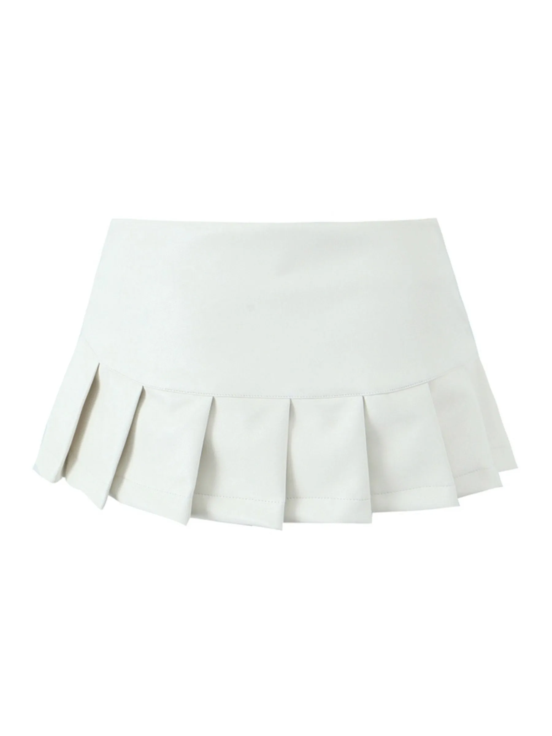 Ersa Pleated Mini Skirt