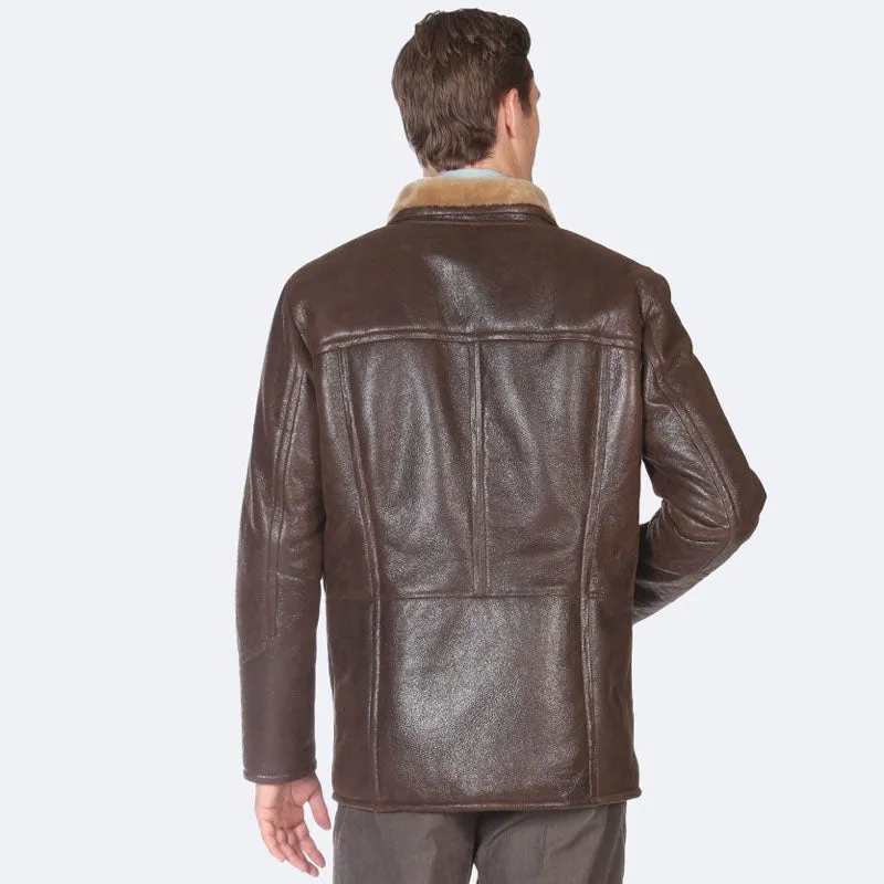 Eugene Brown Sheepskin Jacket: Best Winter Style for Men