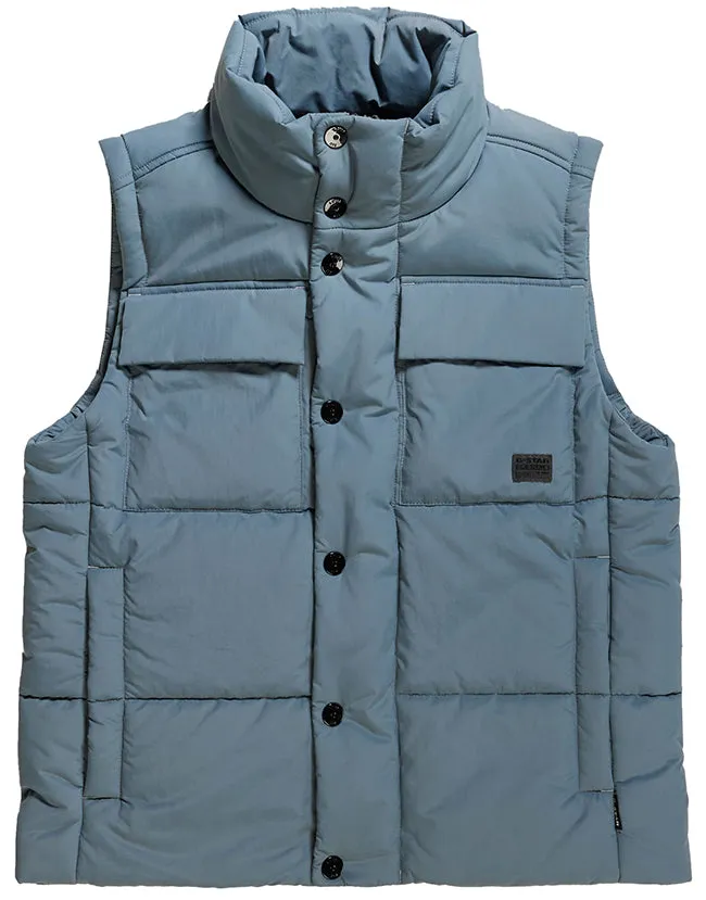 G Star Raw Mens Foundation Padded Vest Axis