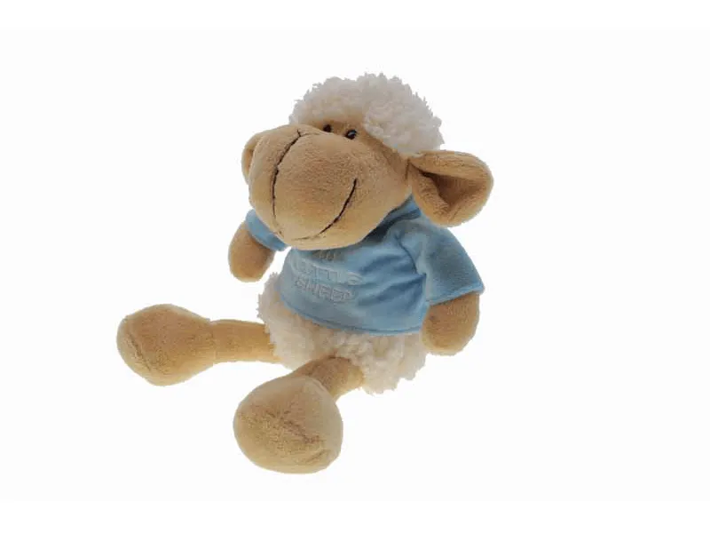 Gerkimex - Pluche schaap met t-shirt | knuffel schaap