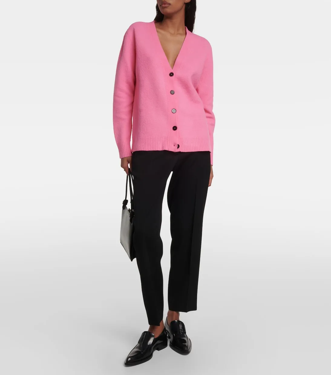 Jil Sander wool cardigan, pink