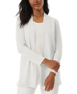 Jones New York Women's Casual Open V-Neck Cardigan