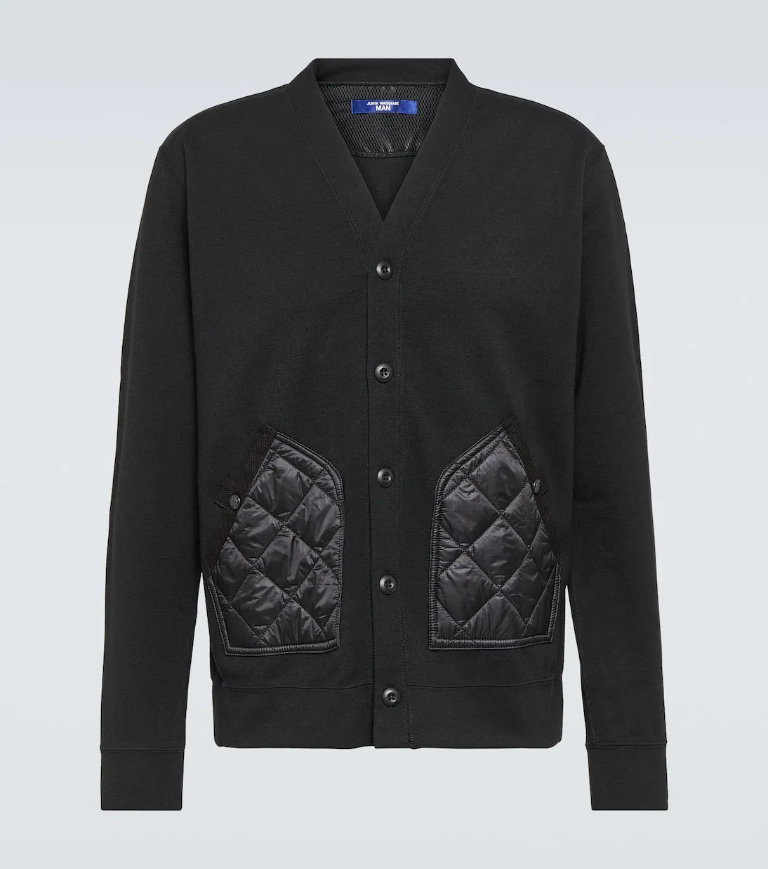 Junya Watanabe V-neck cardigan, black