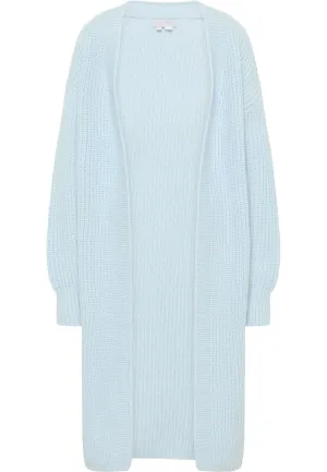 Knitted cardigan Risa, light blue