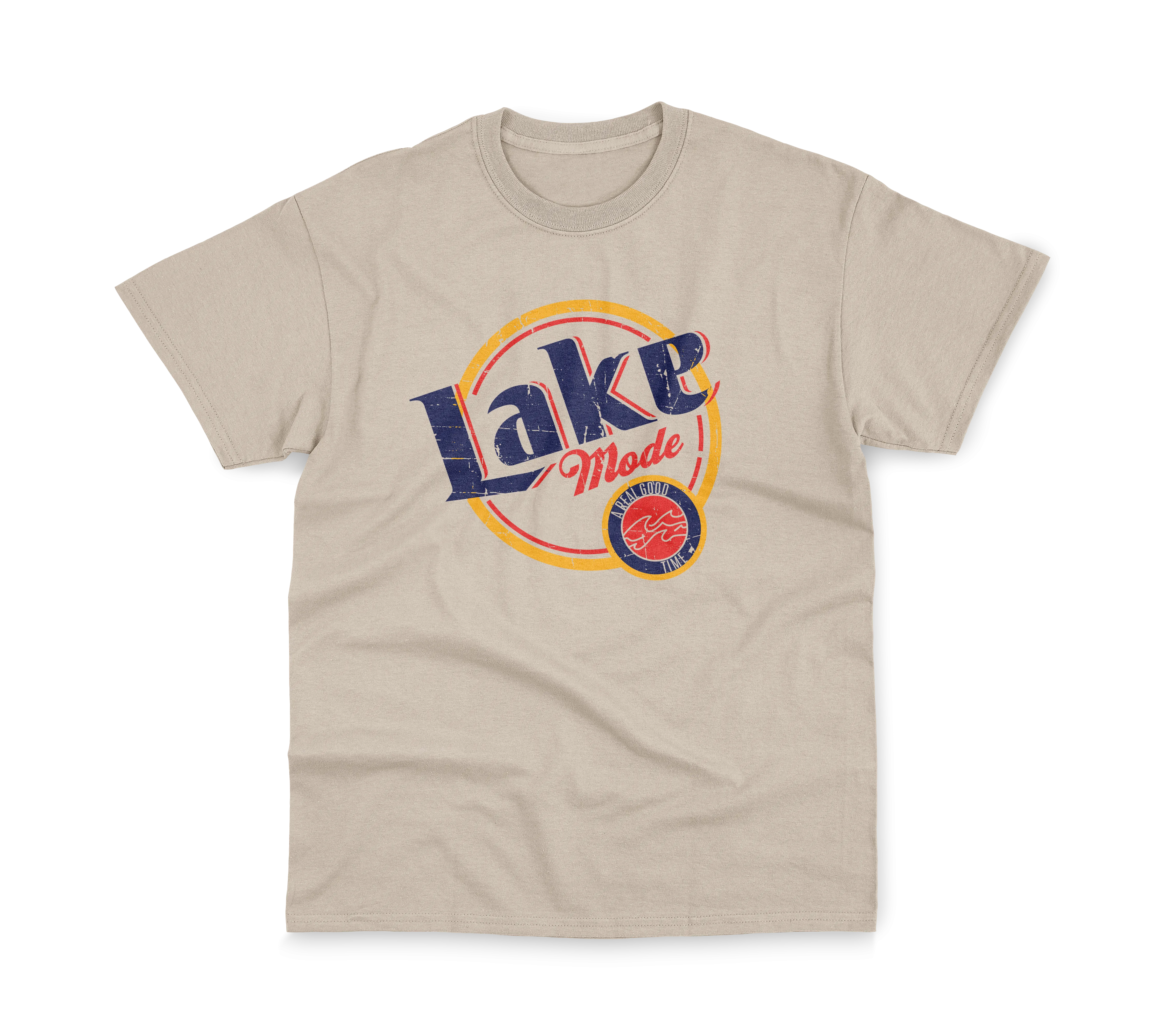 Lake Mode USA105 Unisex CVC Short Sleeve Tee