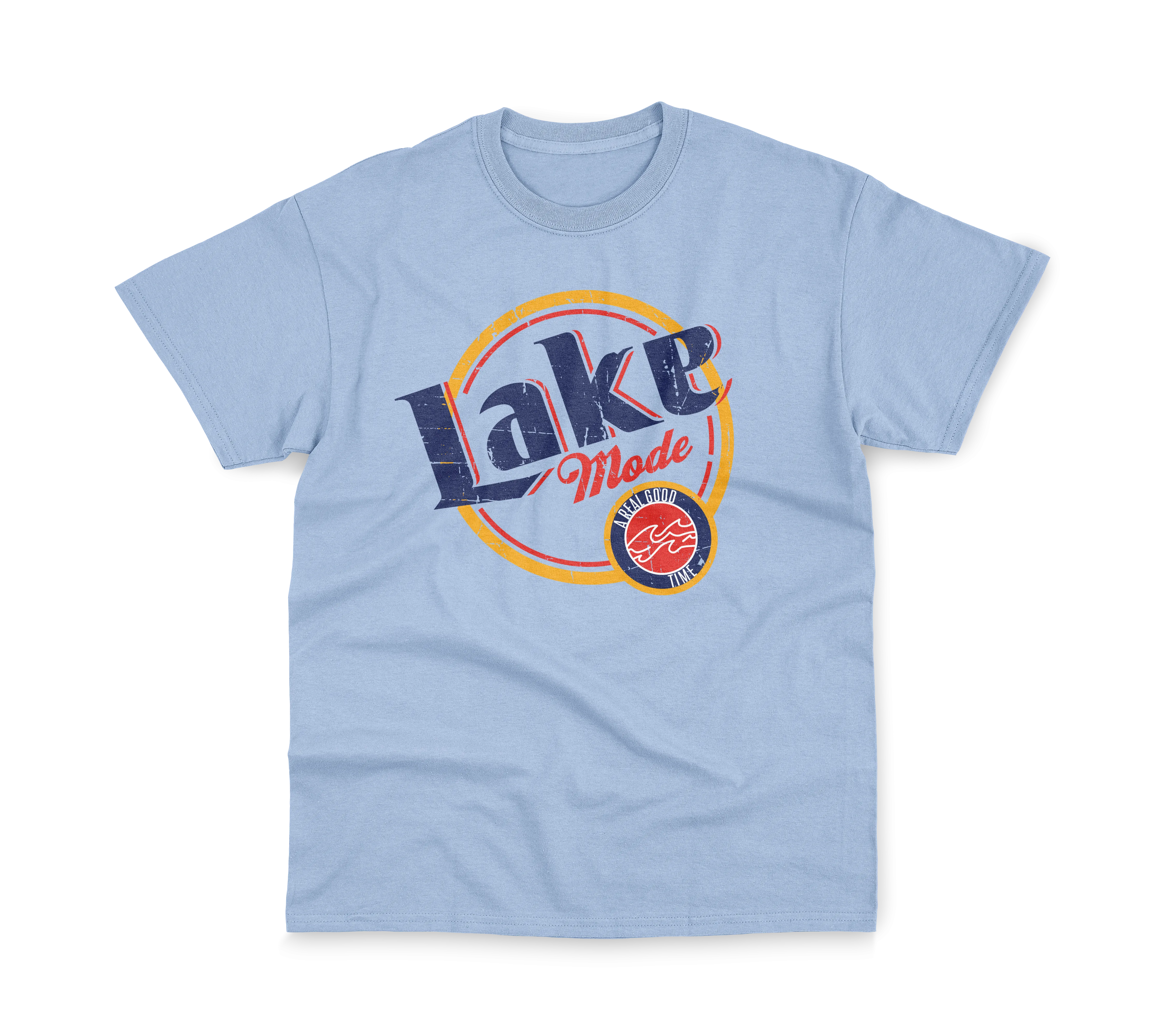 Lake Mode USA105 Unisex CVC Short Sleeve Tee