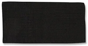 Mayatex Black Oversized Solid Wool Show Blanket (38"x 34")