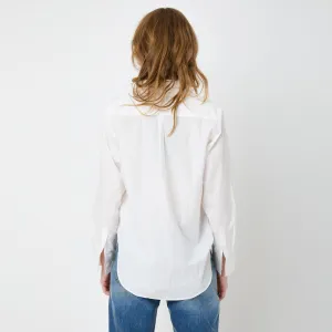 Mia Ruffle Front Shirt - Kerri Rosenthal