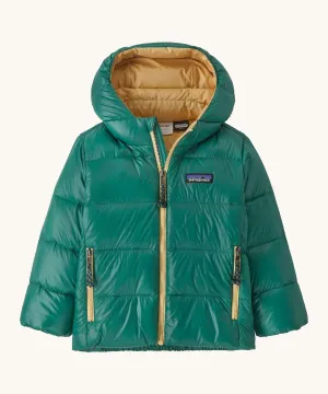 Patagonia Baby Hi-Loft Down Sweater Hoody Conifer Green