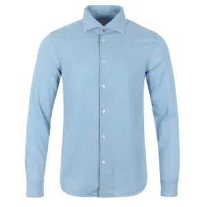 Paul Smith Soft Collar Slim Fit Shirt in Light Blue