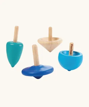 PlanToys Mini Spinning Tops