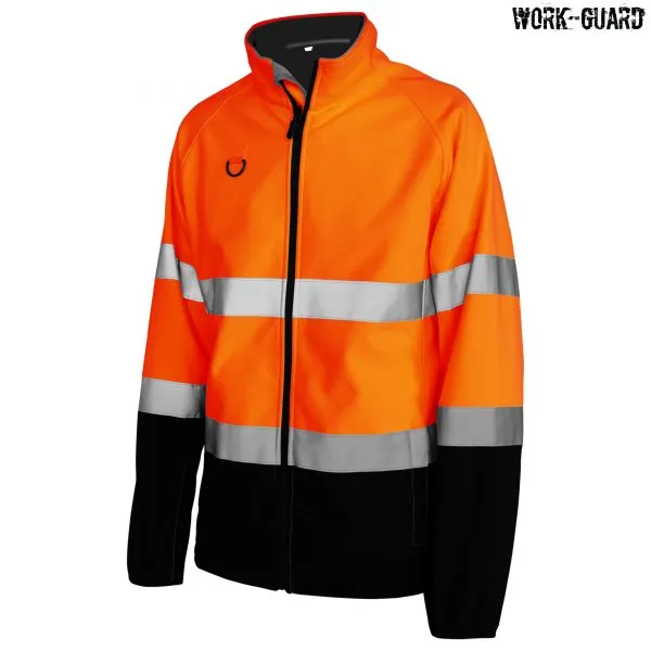 R450X Workguard Hi Visibility Printable Softshell Jacket