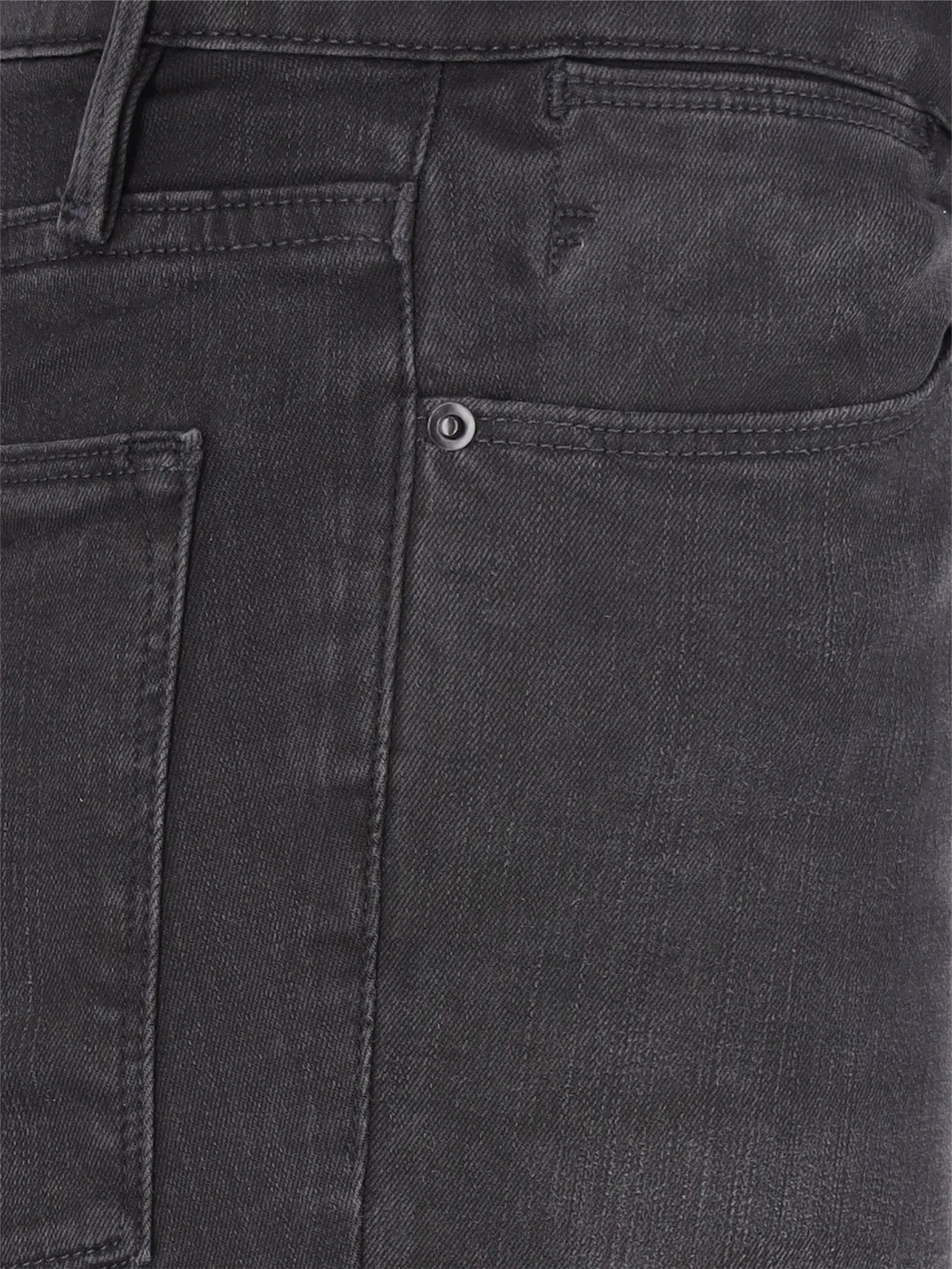 raw-hem jeans