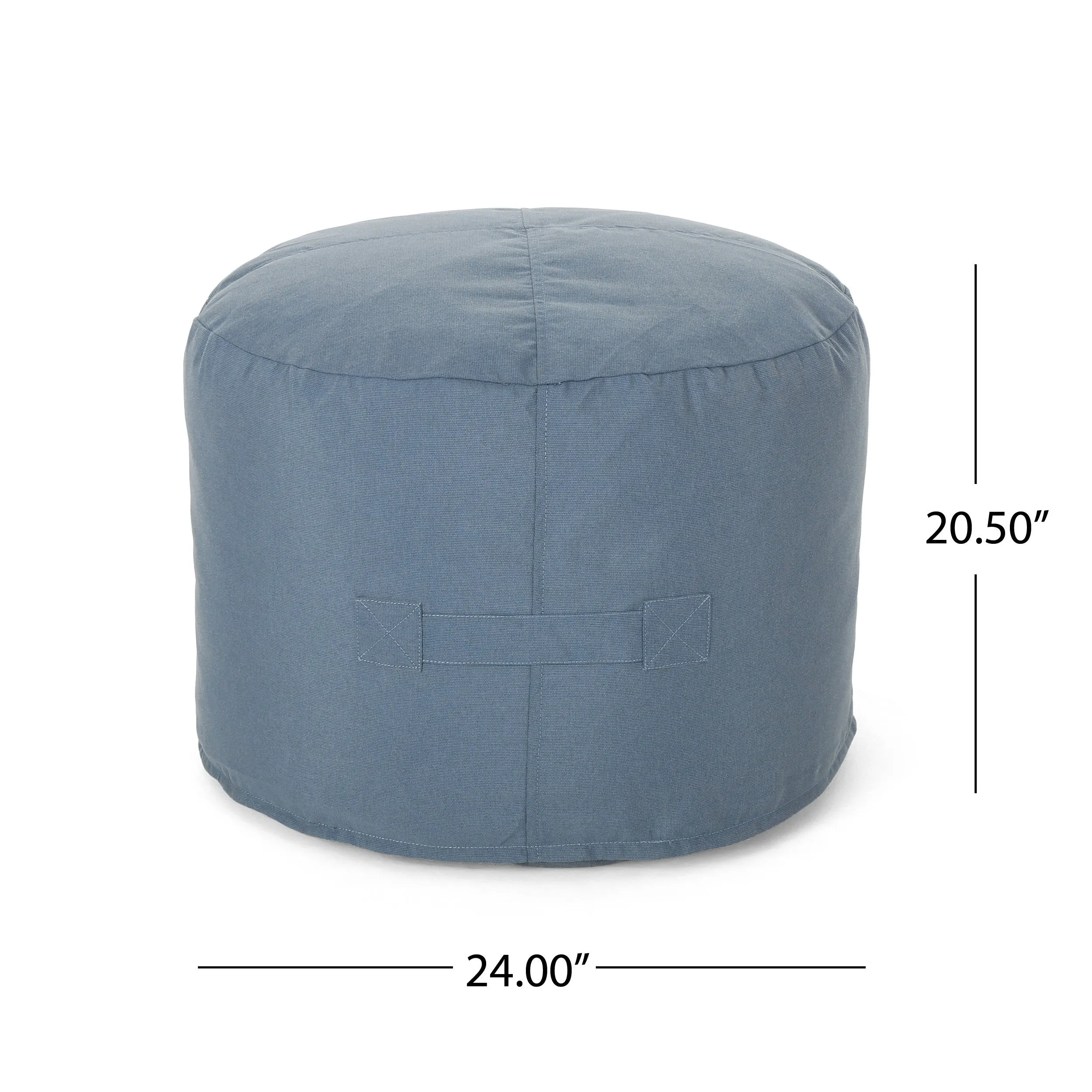 Riley Cay Outdoor Water Resistant 2 Ottoman Pouf