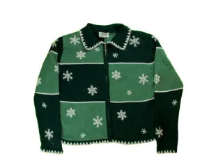 Shades Of Green-Small Christmas Sweater