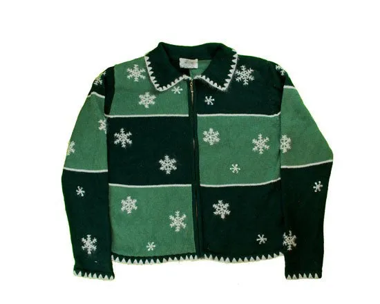 Shades Of Green-Small Christmas Sweater