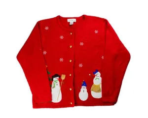 Snow Family-Small Christmas Sweater