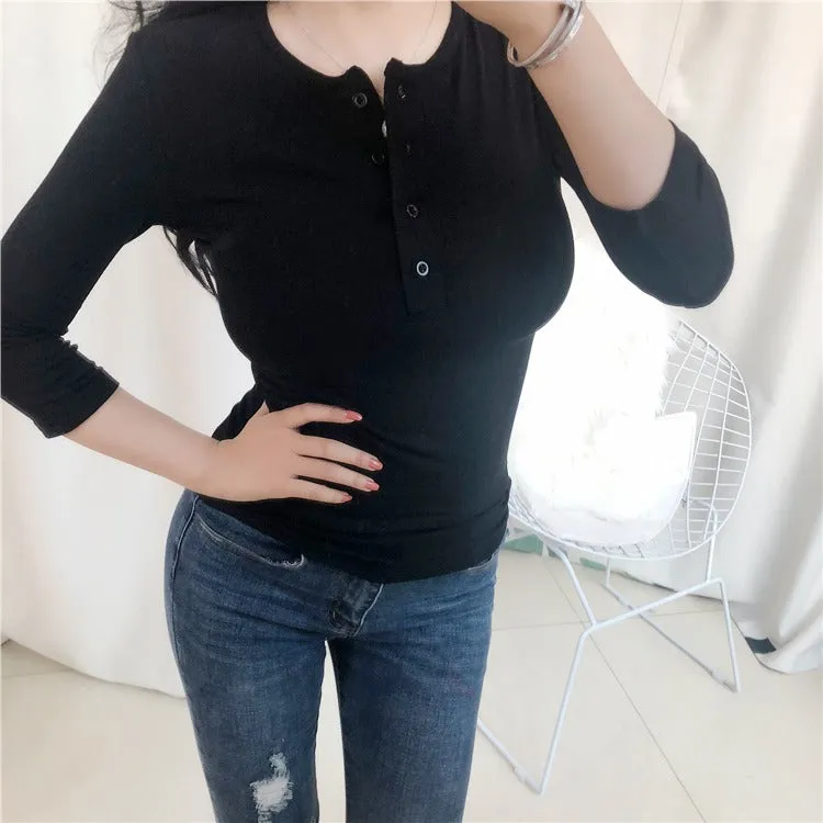 Spring Vintage Cotton Oversize Long Sleeve Blouse