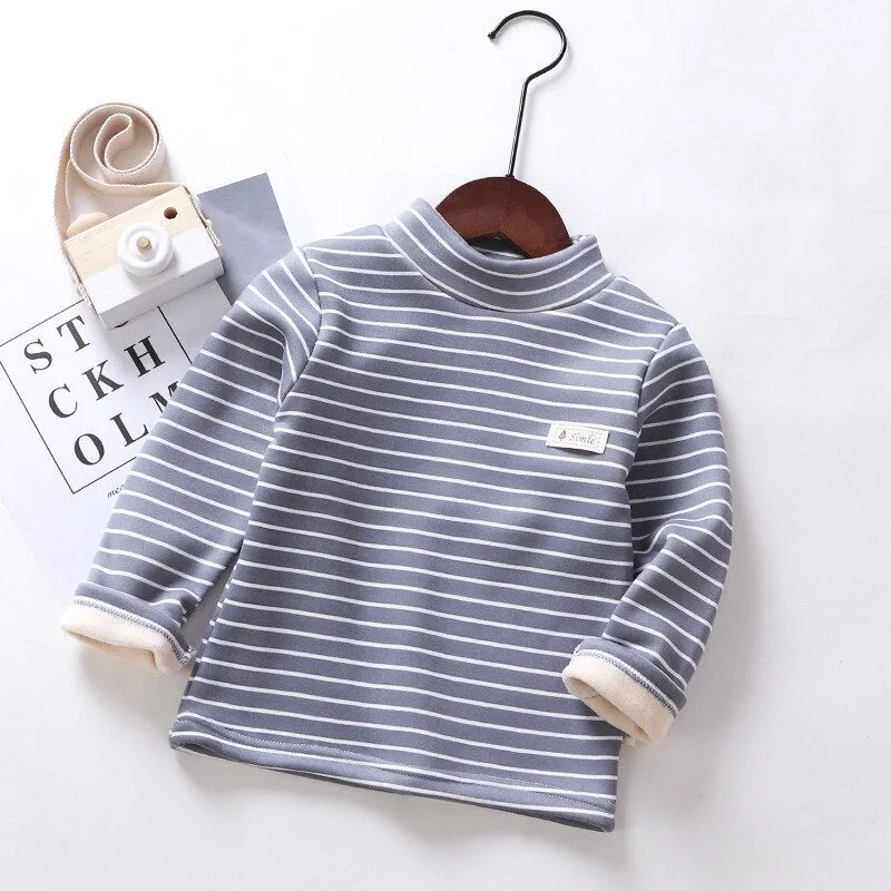 Super Warm Long Sleeve Cotton Sweaters For Toddlers