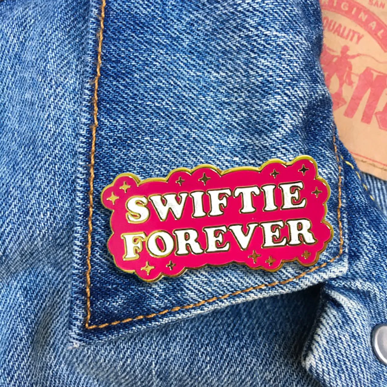 Swift Fan Forever Enamel Pin