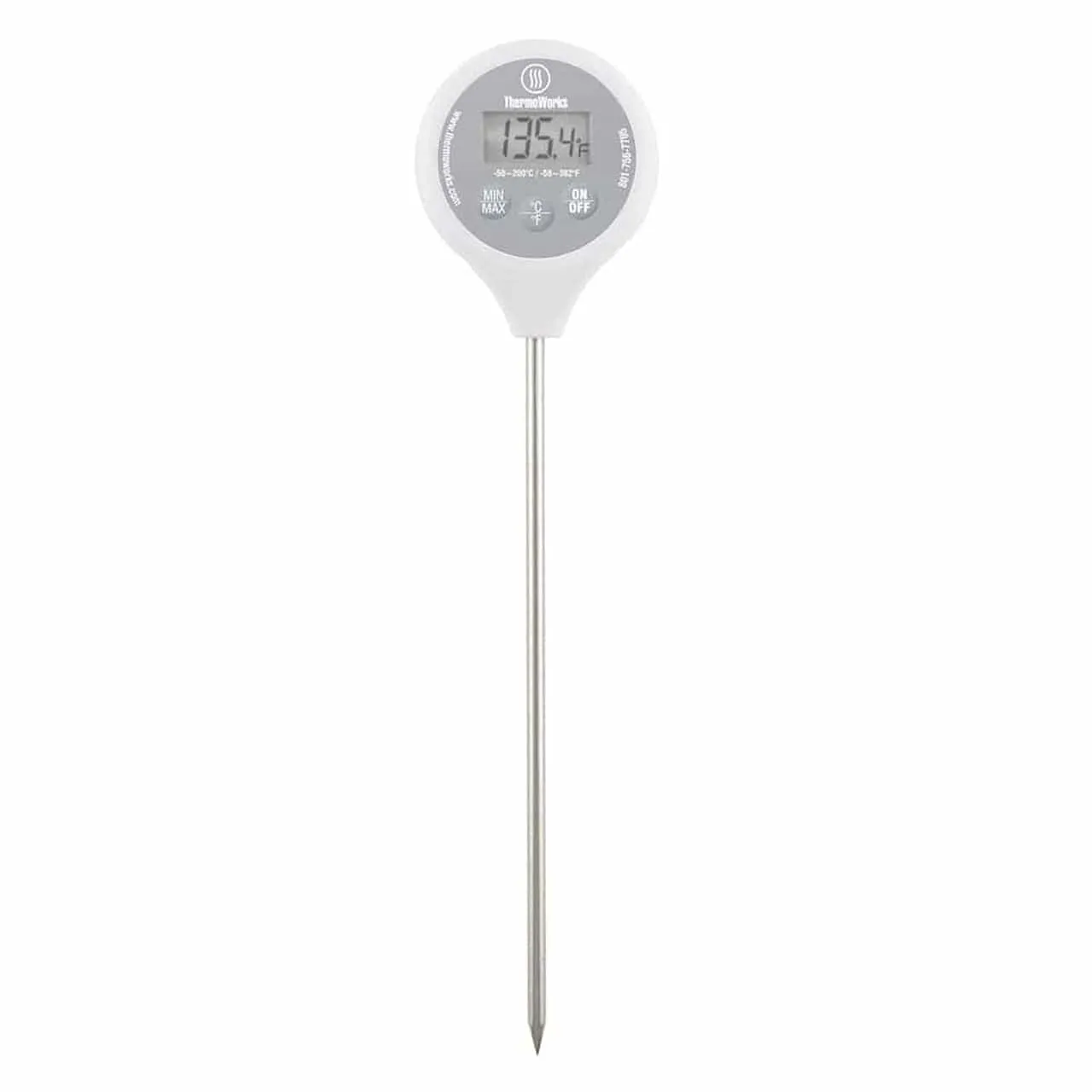 ThermoWorks Water-Resistant Min/Max Thermometer RT304